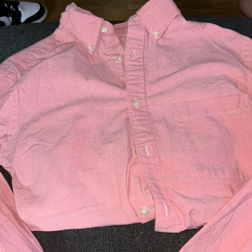 Pink Button down